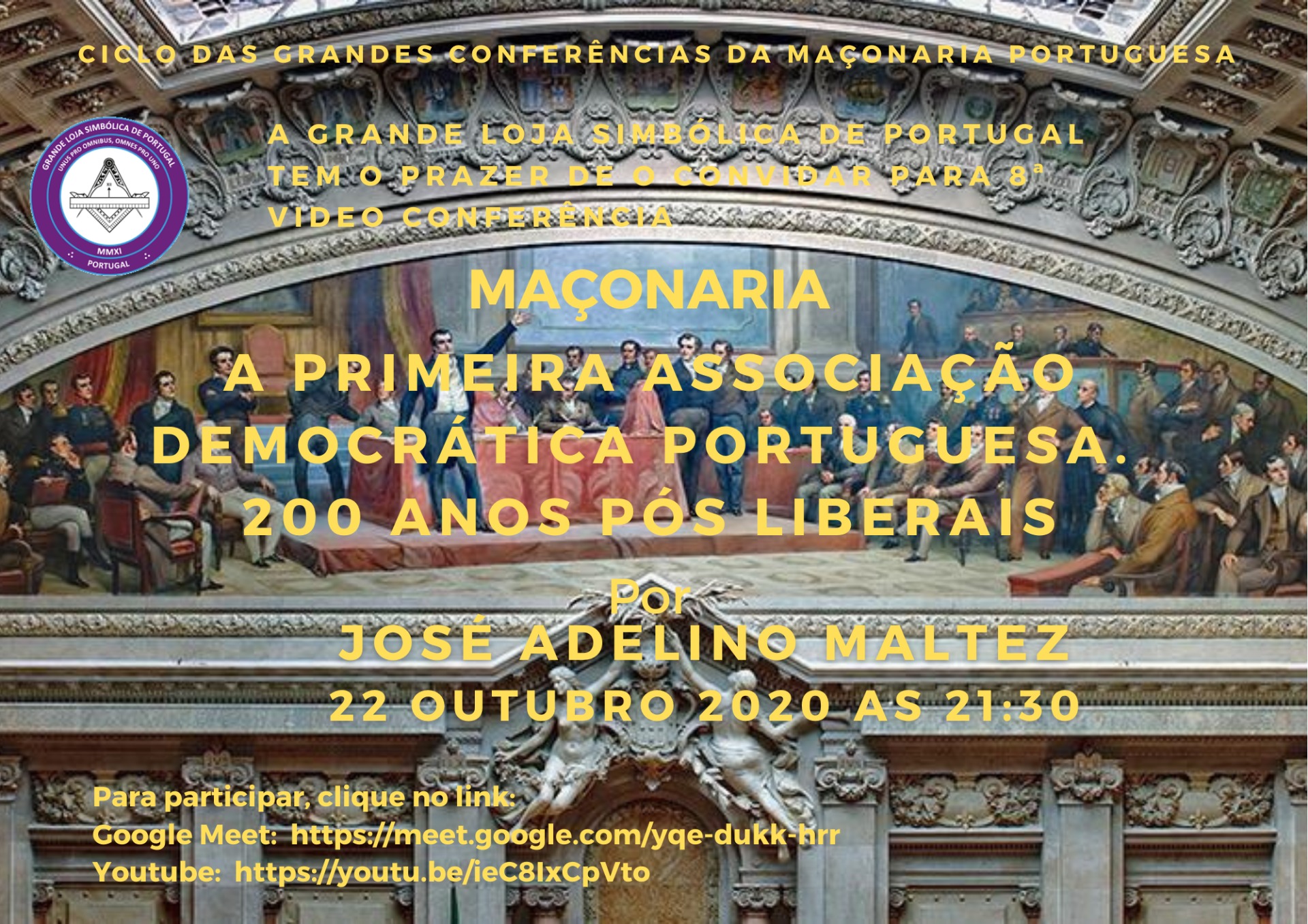 Conferencia Maconaria primeira associacao democratica portuguesa, Jose Adelino Maltez.jpeg